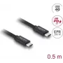 Kabel C2G USB 2.0 A kątowy do Micro-USB B kątowy – kabel USB – Micro-USB Typ B (M) do USB (M) – 2 m – wtyczka 90°, wtyczka kątowa – czarny