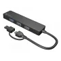 Koncentrator USB NATEC Mayfly USB 3.2 Gen 1 Typ-A Typ-C 5000 Mbit/s Czarny