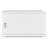 Wall mounted rack Lanberg WF01-6606-00S 6U szary 60 kg capacity
