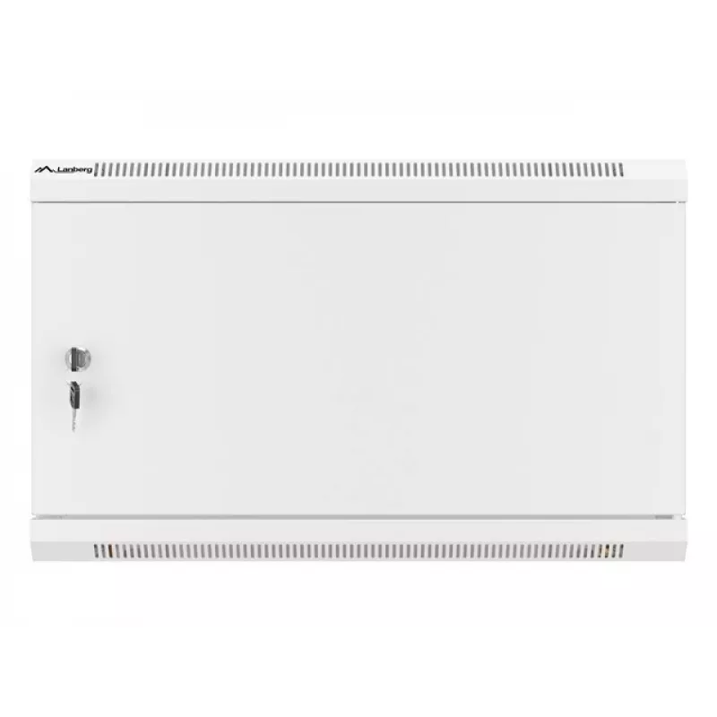 Wall mounted rack Lanberg WF01-6606-00S 6U szary 60 kg capacity