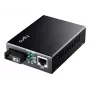 Konwerter mediów sieciowych Cudy MC100GSB-40B — 1x RJ-45 Gigabit, 1x SC włókno jednomodowe, 1000 Mbit/s, 40 km, czarny