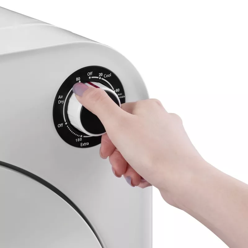 Suszarka bębnowa GreenBlue GB405 — elektryczna 830W, pojemność 3 kg, mini model podróżny