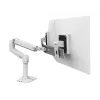 Uchwyt biurkowy Ergotron LX Series Dual Direct Arm 63,5 cm (25 cali) Biały
