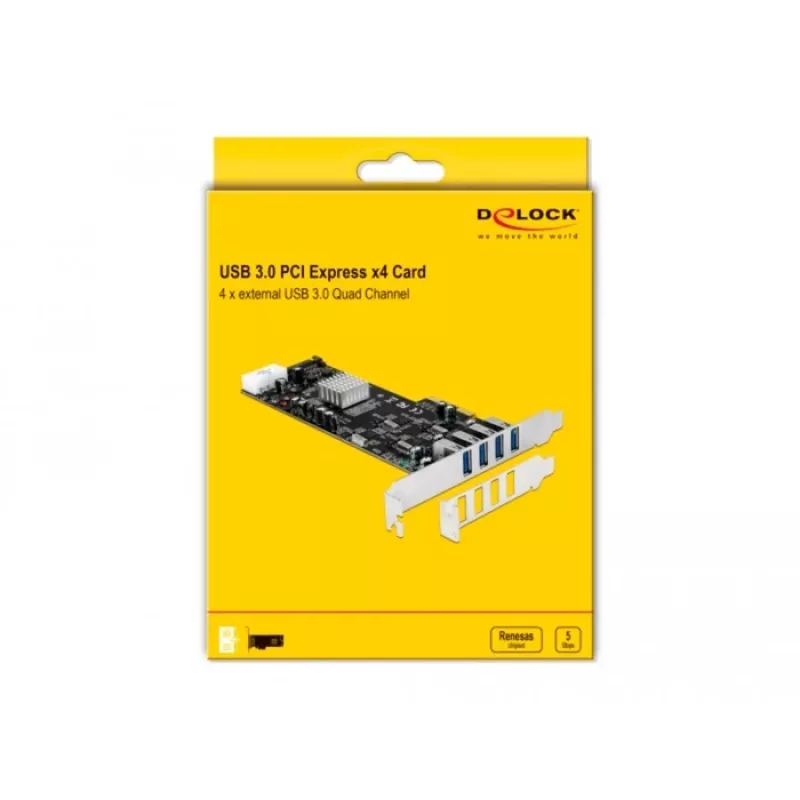 Karta interfejsu DeLOCK 89365 wewnętrzna USB 3.2 Gen 1