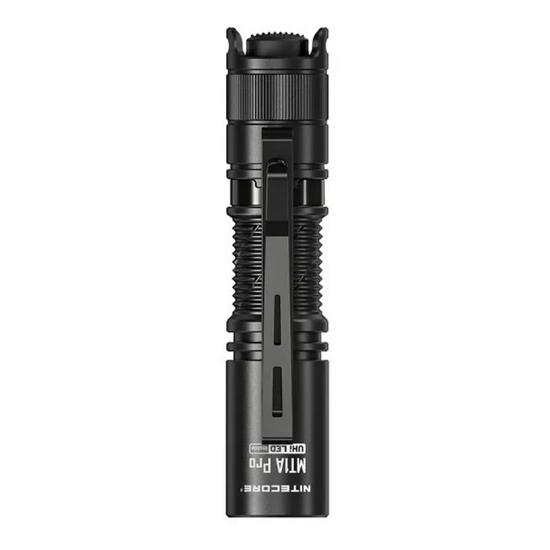 Latarka ręczna Nitecore MT1A Pro — LED 50 lm, USB, akumulatorowa, 1100 mAh, aluminium, wodoszczelna, odporna na wstrząsy, czarna