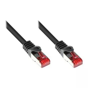 Kabel krosowy Good Connections kat.6 S/FTP czarny 0,15 m
