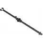 Montagesteg 1m Rasterabstand 10mm Kunsstoff Czarny (19805220)
