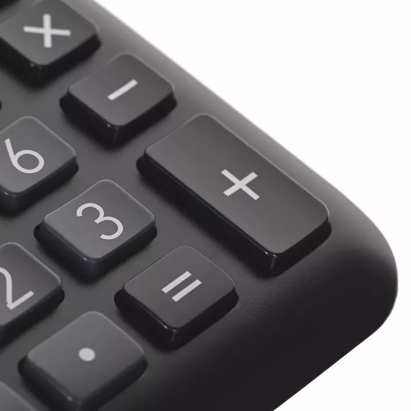 Podstawowy kalkulator biurkowy CASIO MS-8F – 8-cyfrowy, bateria/słoneczny, 26 klawiszy, funkcje walutowe i podatkowe, obliczanie zysku, czarny