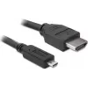 DeLOCK - Kabel wideo/audio - HDMI - 32 AWG - HDMI, 19-pin (M) - 19-pin Micro-HDMI (M) - 3 m (82663)
