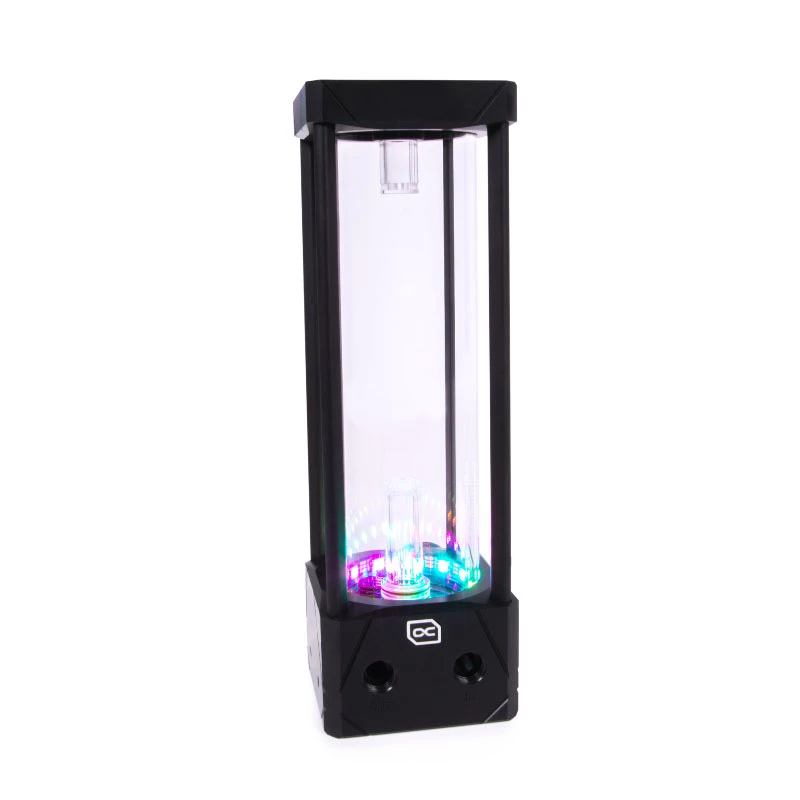 Blok wodny Alphacool 13326 Acetal Aluminium Glass Czarny Transparent