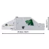 Zestaw konstrukcyjny Cobi German Bunker Regelbau 667/642 model COBI-3136 – szczegółowy zestaw klocków