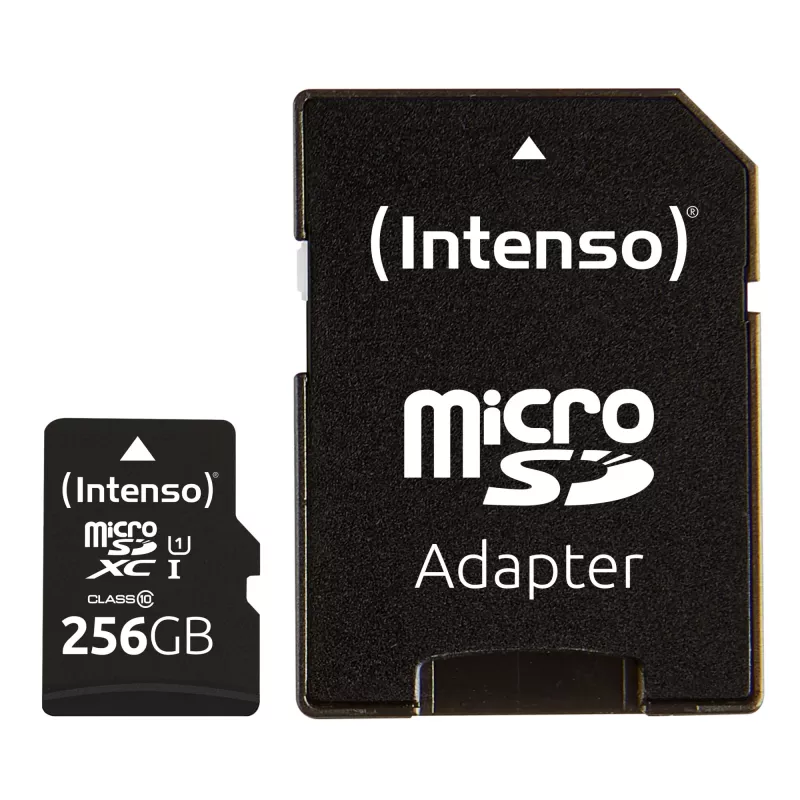 Karta pamięci Flash Intenso 256 GB UHS-I microSD
