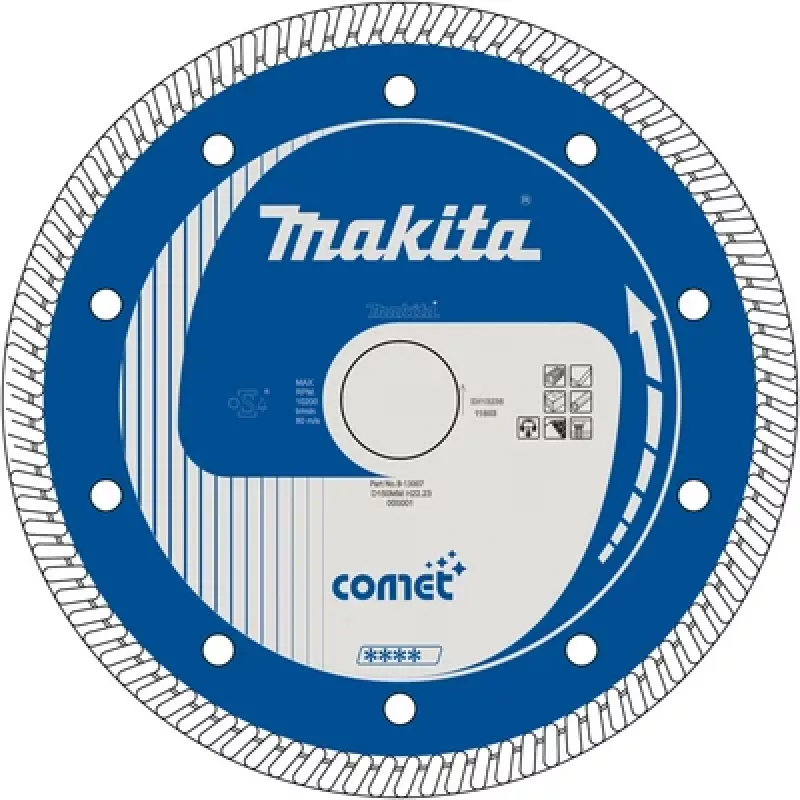 Makita - tarcza diamentowa do betonu, wapienia, cegieł, granitu, łupka - 150 mm (B-13007)
