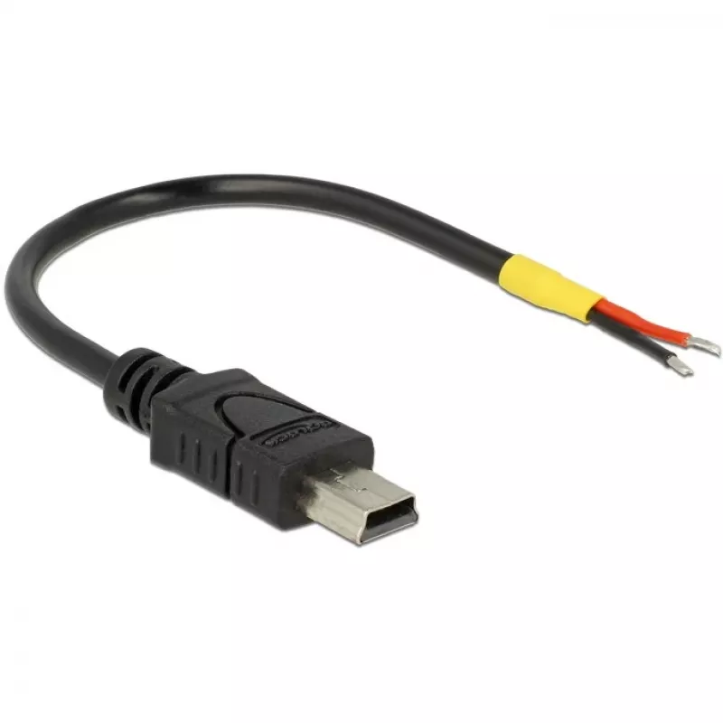 Kabel USB DeLOCK 85251 Mini-USB B 0,1 m Czarny