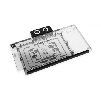 Backplate Alphacool 10270 Akryl Aluminium Chrom Miedź Nylon Czarny Przezroczysty