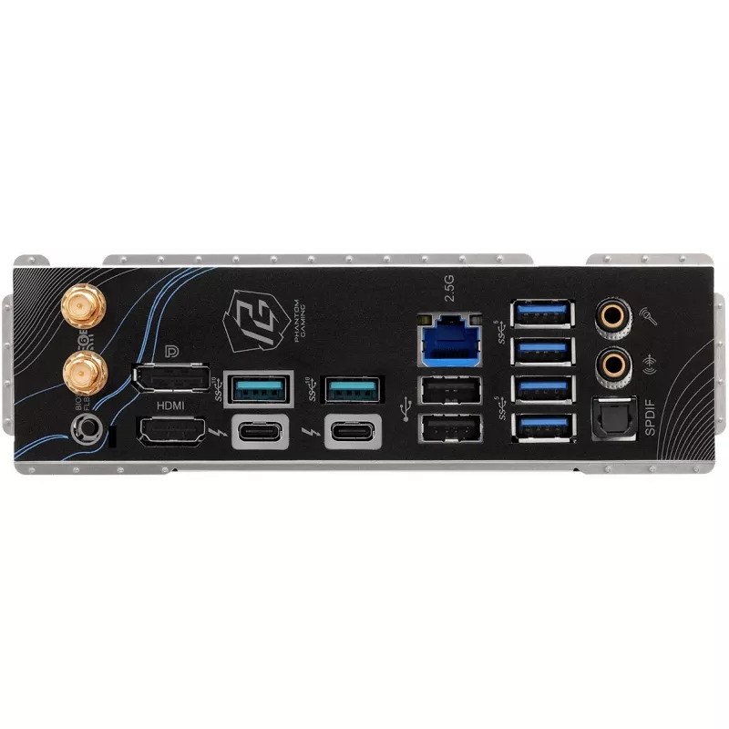 Płyta główna ASRock Phantom Gaming Z890M Riptide WiFi — Intel Z890, LGA1851, microATX, DDR5, 4x DIMM, 256GB, Wi‑Fi 6E, LAN 2.5Gb