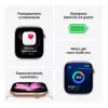 Apple Watch Series 11 GPS + Cellular 42mm Srebrna Aluminiowa Koperta z Fioletowo-Mglistym Paskiem Sportowym - M/L