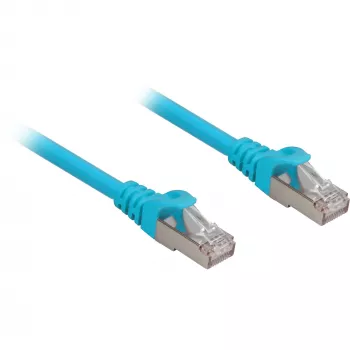 Kabel krosowy RJ45 Cat.6a SFTP (niebieski, 3 metry, LSOH (bezhalogenowy))