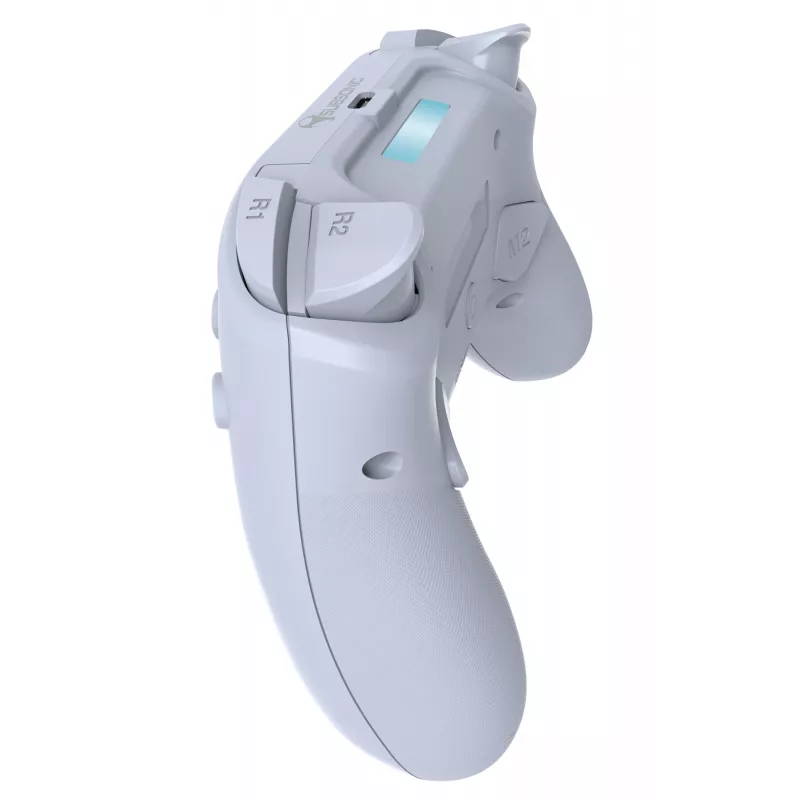 Bezprzewodowy kontroler LED SUBSONIC SA5639-2 — do PS4 i PC, biały, połączenie bezprzewodowe