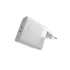 Ładowarka FIXED FIXC65-2C-WH Wewnętrzna AC szybkie ładowanie 2x USB Type-C
