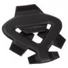 Piankowa podkładka na pasek na głowę do Oculus Quest protector od vr cover (Czarna)