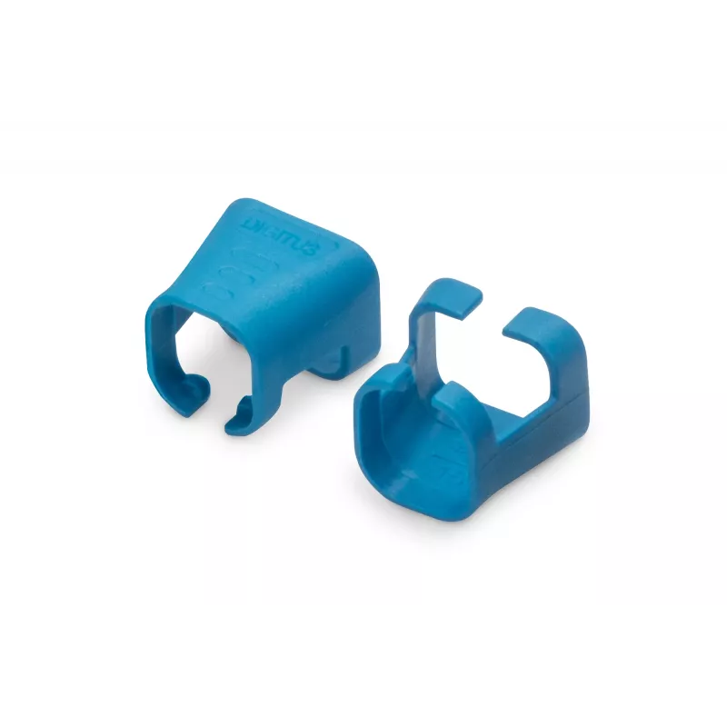 DIGITUS - Kabelclips mit Farbcodierung - für Patch-Kabel - Blau (Packung mit 100) (A-CC-B)