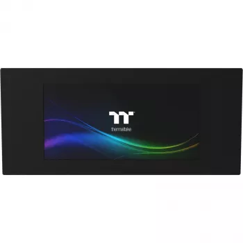 Zestaw panelu LCD Thermaltake View 600 TG 6,0-calowy Czarny — wewnętrzny moduł wyświetlacza do obudowy PC