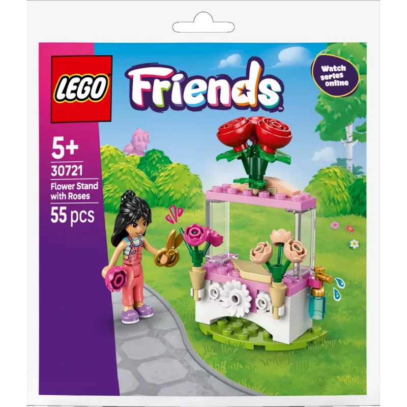 Blocks Friends 30721 Flower Stand with Roses