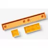 Enter Aluminum Alloy Artisan Keycap, Tastenkappe weiß/orange