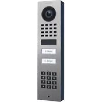 Video domofon DoorBird D1102KV — stal nierdzewna, 1080p, teleobiektyw, 140° w poziomie, IP65, IK08