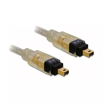 Kabel FireWire A/A DeLOCK 1,0 m szary