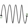 Goobay Ultra-Flexible CAT 8.1 Patch kabel cienki U/FTP czarny - wtyk extra krótki 99,9% (74354)