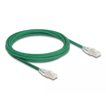 Kabel sieciowy DeLOCK RJ45 Cat.6A wtyk do wtyku 3m zielony
