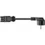 Kabel zasilający Bachmann 375.040 Czarny 3 m