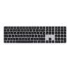 APPLE Magic Keyboard z Touch ID i klawiaturą numeryczną dla modeli Mac z Apple silicon - brytyjski angielski - czarne klawisze