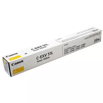 Oryginalny żółty toner Canon C-EXV51