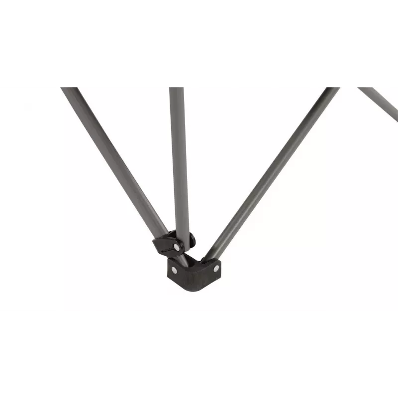 Krzesło kempingowe Outwell Fremont Lake — 4 nogi, udźwig 120 kg, 750×590 mm, waga 4,8 kg