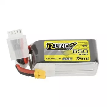 Bateria Tattu R-Line 650mAh 14,8V 95C 4S1P XT30