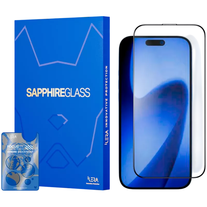 iLera Sapphire Ultra Glass 2.0 do iPhone 17 Pro Max