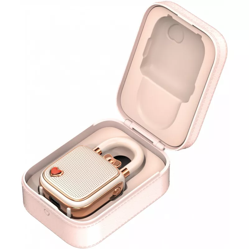 Przenośny głośnik mono Divoom LoveLock Pink