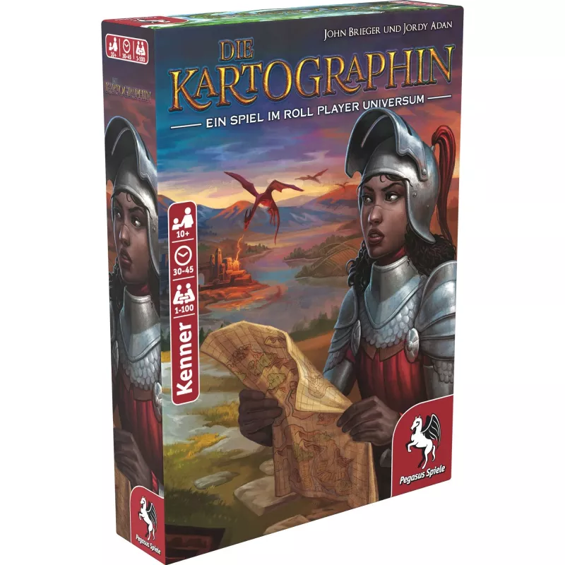 Pegasus Spiele Die Kartographin gra planszowa