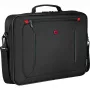 Pokrowiec na laptopa Wenger BQ 16 Clamshell — wodoodporna czarna torba na laptopa 16 cali, trwałe etui ochronne