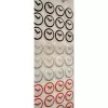 NeXtime klok 2615zw Focus, Ø25 cm, Wall, Wit/ Zwart