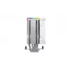 Chłodzenie powietrzne DeepCool AK500S Digital SE — 5 rurek cieplnych, wentylator 120 mm FDB, PWM, multi-LED, biały, obsługa gniazd Intel LGA1150 i AMD