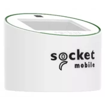 Ręczny czytnik kodów QR Socket Mobile SocketScan S320 z nakładką Secure Pad, biały