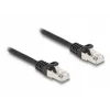 Kabel sieciowy DeLOCK RJ50 męski do RJ50 męski S/FTP 0,25 m czarny