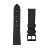 Skórzany pasek FIXED FIXLST-20MM-BK — 20 mm szybkozamykany czarny do smartwatchy