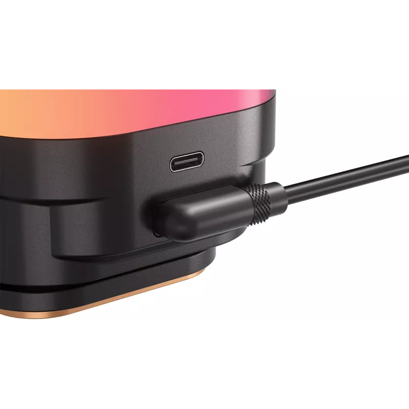 Chłodzenie powietrzne Corsair iCUE LINK TITAN 240 RX LCD 12 cm czarny 300–2100 RPM