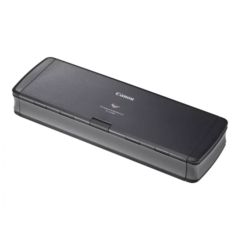 Canon imageFORMULA P-215II Przenośny skaner dokumentów dwustronny, 216 x 1000 mm, 600 x 600 DPI, 24 bit, Skaner arkuszowy, Czarny, Szary, CMOS CIS