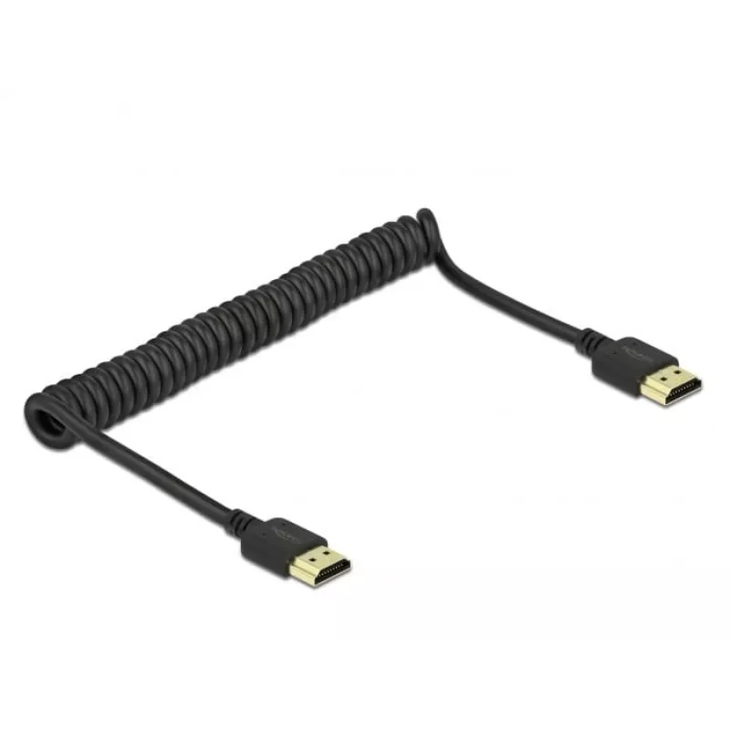 Kabel HDMI DeLOCK 84967 1.5 m typu A męski na męski czarny